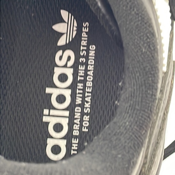 Men’s Copa Nationale Shoes Black White Stripes Skateboarding US 9 ART FY0498 - Picture 13 of 17